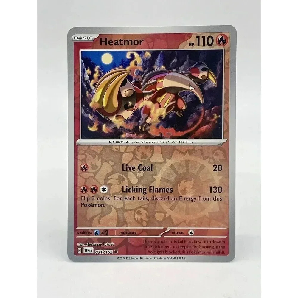 Heatmor 31/162 Reverse Holo Temporal Forces Pokemon TCG Mint Unplayed